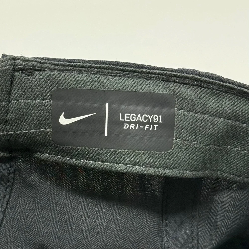 Nike Golf Legacy 91 Dri-FIT Hat Black Pumpkin Ridge Golf Club Adjustable‎ Cap